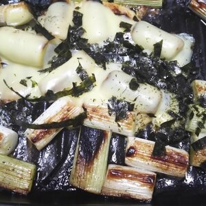 とっても簡単！白ネギのマヨチーズ焼き